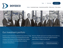Tablet Screenshot of dovesco.com